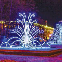 Фонтан світлодіодна конструкція LED Fountain Installation FSK-0841