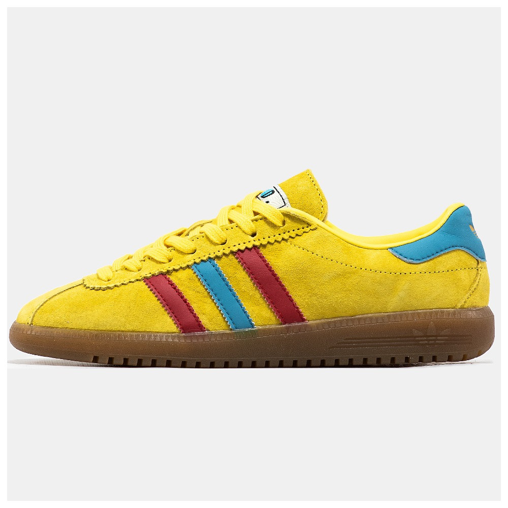 Adidas blue yellow discount