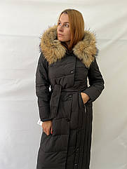 ЗИМОВА ЖІНОЧА КУРТКА ПАРКА З ЄНОТОМ