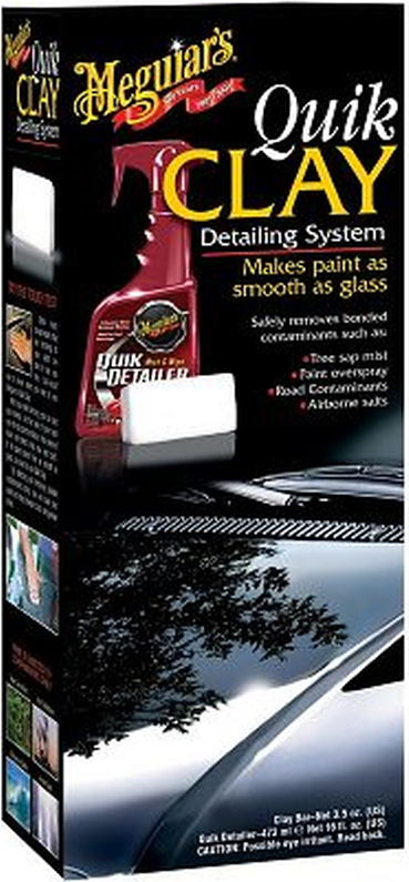 Meguiar's Smooth Surface Clay Kit - Safe and Easy Car Claying for Smooth as  Glass Finish, G191700, Kit