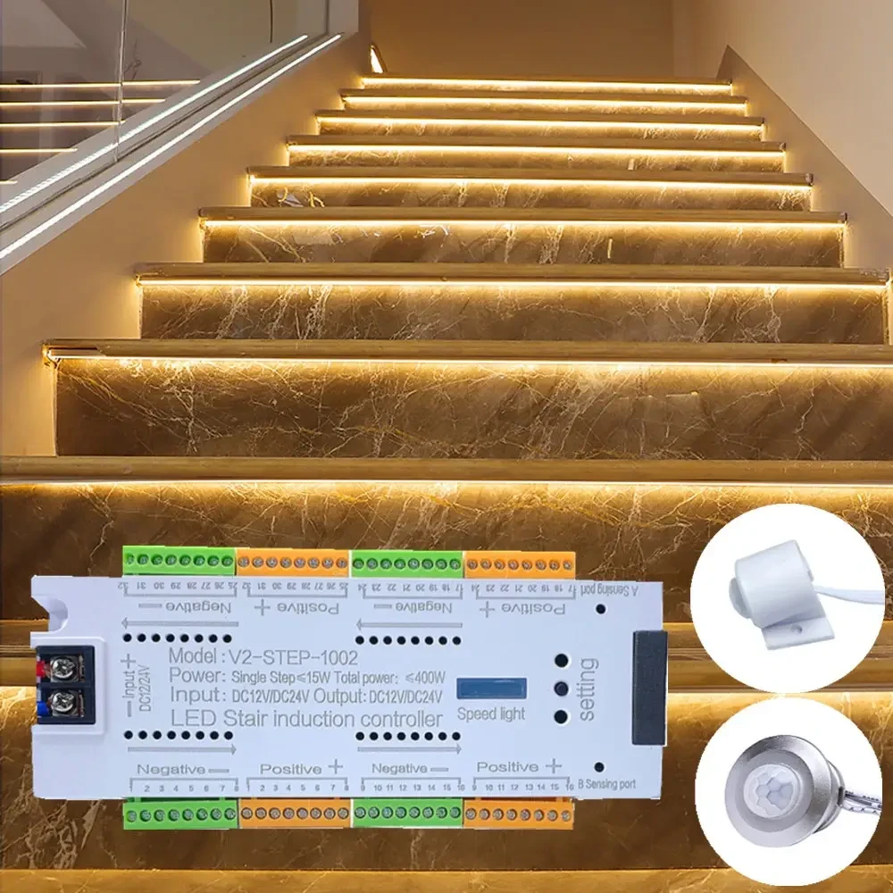 Контроллер для автоматизации подсветки ступеней лестниц - фото 4 - id-p1944827207