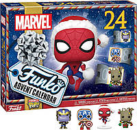 Адвент календарь Funko Фанко Марвел 24 виниловых фигурки Marvel Holiday WST MH 24