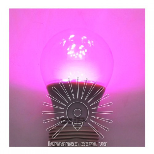 Лампочка Lemanso LED (светодиодная) 9W A60 E27 170-265V для растений/ LM3097 - фото 3 - id-p1944837704