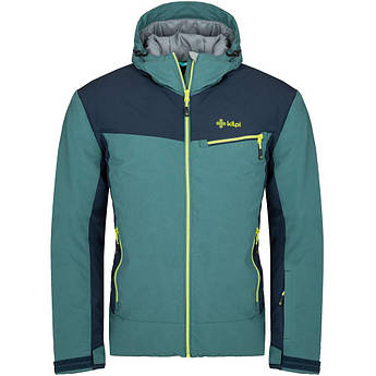 Куртка ч Kilpi FLIP-M dark green - S - зелений/синій