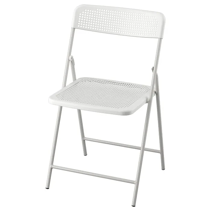 Стілець Ikea Torparö стільчик складаний крісло стілець стілець розкладний стілець для пікніка пластикові стільці для дачі білий
