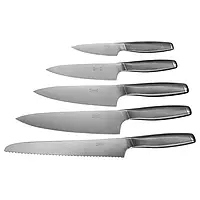Ножи Ikea Ikea 365+ набор ножей с нержавеющею сталью кухонные ножи аксессуары для кухни наборы для кухни 5 шт