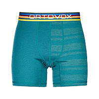 Термотруси ч Ortovox 185 ROCK'N'WOOL BOXER M pacific green - L - бірюзовий