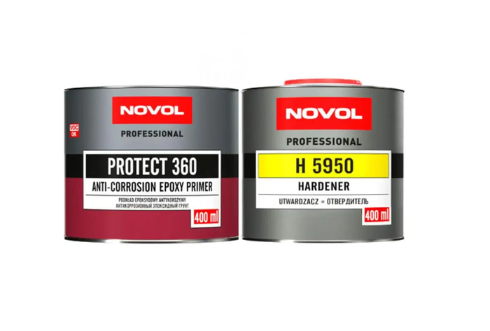 Купить Эпоксидный антикоррозийный грунт Novol PROTECT 360 + отвердитель ...