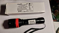 Ліхтарик світлодіодний LEMANSO 1 Ватт 65LM чорний (3 режими)/LMF9336 ABS