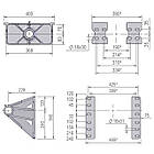 Гідроциліндр MFC ANT 169-5-7128 RP-D0343 (фронтальний з кожухом) BINOTTO, фото 4