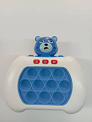Гра Finger Press Pop-It Console  ведмідь блакитний в коробці