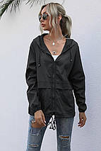 Жіноча вітровка на підкладці з капюшоном "Tysson"| Норма і батал | Розпродаж моделі, фото 2