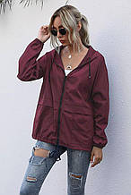 Жіноча вітровка на підкладці з капюшоном "Tysson"| Норма і батал