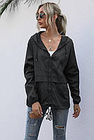 Женская ветровка на подкладке с капюшоном "Tysson"| Батал | Распродажа модели