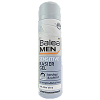 Гель для гоління для чутливої шкіри з алое вера Балеа Balea men sensitive 200ml 20шт/ящ (Код: 00-00014971)