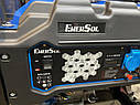 Бензиновий генератор однофазний 5 кВт/5.5 кВт EnerSol EPG-5500S з ручним стартером, фото 9