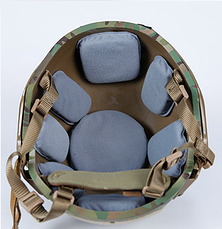 Захисні подушки для шолома з ефектом пам'яті 9шт, фото 5