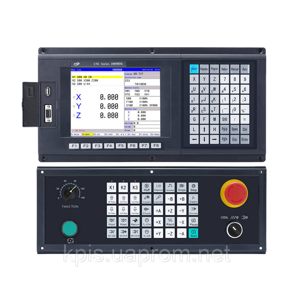 ЧПК SZGH-CNC1000TDb-3 для 3-х осьового фрезерного верстата