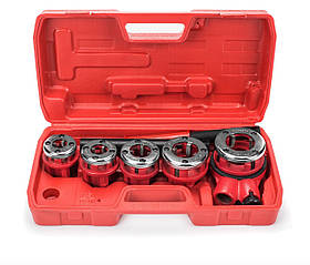 Плашки для різьби 5-елементний різьбонарізний верстат із плашками та тріскачкою Різьбонарізні верстати M55810