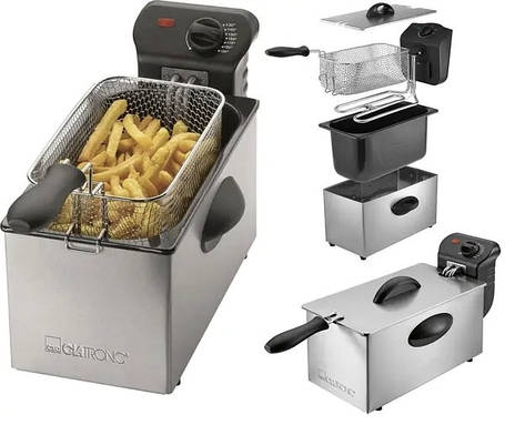 Фритюрниця CLATRONIC FR 3586 2000 Вт 3,0 л, фото 1
