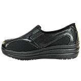 Жіночі підліткові ортопедичні шкіряні туфлі чорного кольору Форест Орто 4Rest Orto розмір 36-42, фото 3