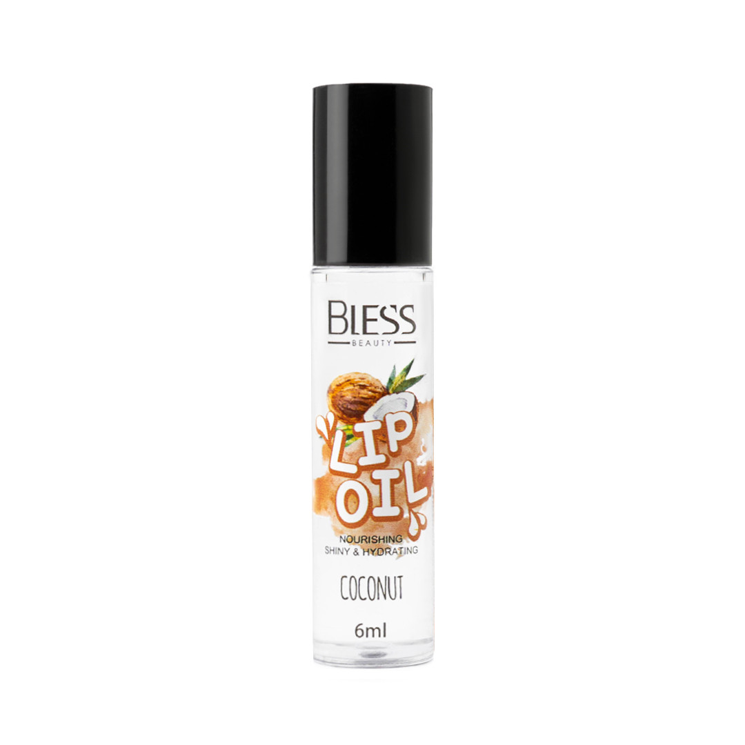 Олія для губ Bless Beauty Roll Lip Oil, кокос, фото 1