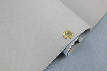 Відріз 0,55м, Автовелюр стельовий Micro S38, сірий колір на поролоні, товщ. 3мм шир. 170см, Туреччина