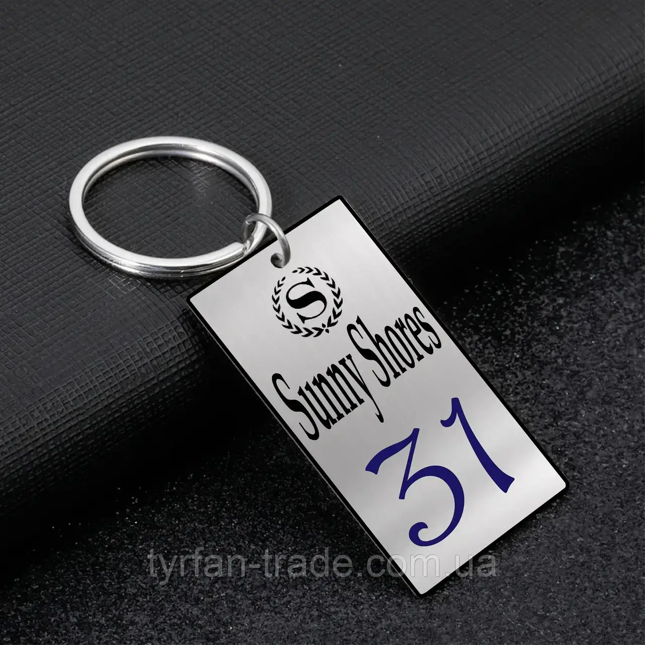 Бирки для ключей в магазины металлические с номером и логотипом - фото 5 - id-p626450179