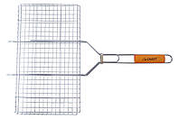 Решетка-гриль Скаут - 450 x 260 x 20 мм для BBQ, стальная