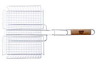Решетка-гриль для BBQ Сила - 310 x 240 x 55 мм, стальная