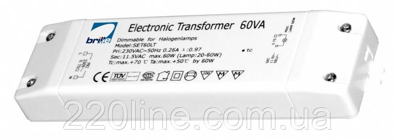 Трансформатор електронний SET60W LT L2 - фото 2 - id-p1914863466
