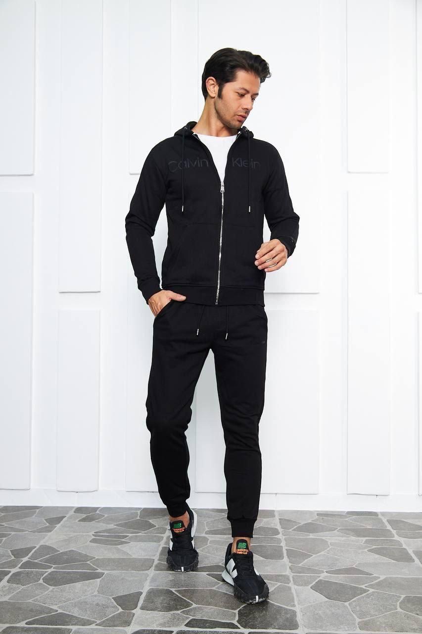 Чоловічий спортивний костюм Calvin Klein CK6643 чорний S, XXL, фото 1