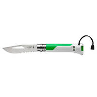 Ніж Opinel Outdoor Fluo No.08 VRI Green (002319)