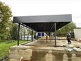 Навіс для автомобіля в сучасному дизайні, фото 2