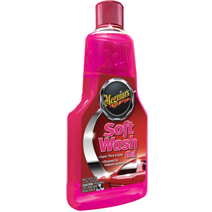 Автошампунь-гель pH 8,8 — 9,5 Meguiar's Soft Wash Gel, 473 мл, фото 1
