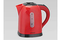 Электрочайник Maestro - 1,5л red красный, электрический чайник из термостойкого пластика
