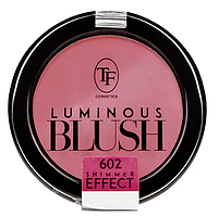 Рум'яна з шимером ефектом TBL06 Triumph Luminous Blush "Тріумф" No 602 (Полуниця з вершками)
