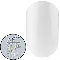 ART QUICK Builder Gel №012 French White - гель для наращивания, белый для френча, 15 мл