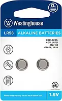 Лужна батарейка Westinghouse Alkaline "таблетка" LR58 2 шт.