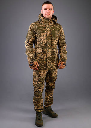 Костюм Гірка Ultimatum Піксель,Тактична військова форма з капюшоном,Армійська камуфляжна форма 52, фото 2