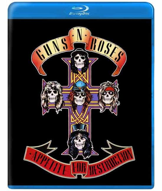 Guns N' Roses - Appetite For Destruction [Blu-ray], ціна
