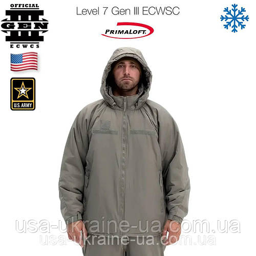 ECWCS Gen III Level 7 Extreme Cold Weather S M L