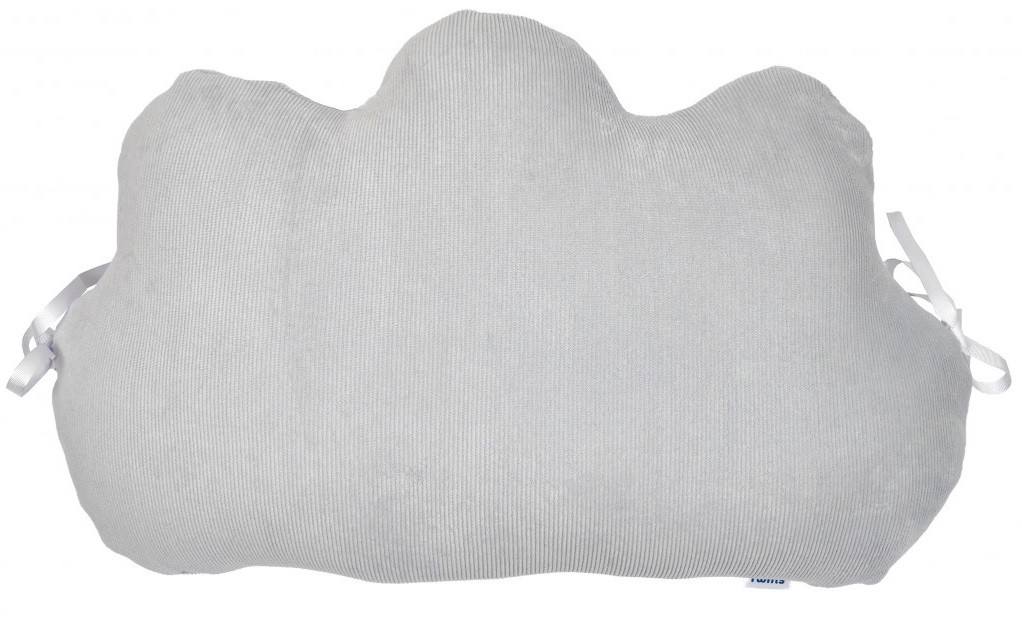 Бампер - подушка Twins Cloud Ego 7089-DCE-10, grey, сірий