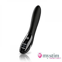 Вібратор з електростимуляцією MYSTIM Electric Eric E-Stim Vibrator-Black, Черный Амур