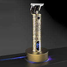 Тример для домашнього використання з підставкою та кейсом Hots Light Bronze (LM-911), фото 3