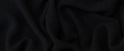 Креп-шифон Чорний