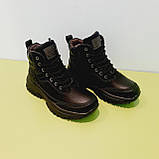 Зимові термоботинки для хлопчика підлітка, зимові кросівки на хлопчика підлітка, зимові черевики на хлопця, фото 9