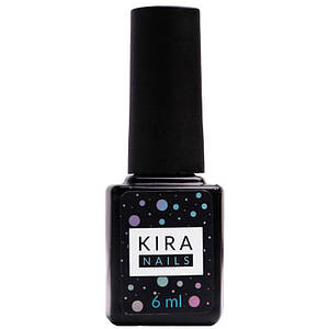 Kira Nails No Wipe Top Coat - закріплювач для гель-лаку БЕЗ липкого шару, 6 мл