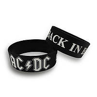 Браслет силиконовый AC/DC Back In Black