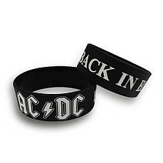 Браслет силіконовий AC/DC Back In Black